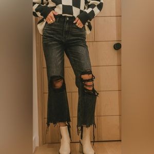 Free People Mid Rise Jeans